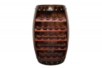 Vinotéka CHATEAU COFFEE 80 CM masiv jedle - rozbaleno