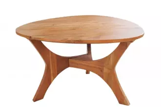 Konferenční stolek ARCHITECTURE 70 CM masiv akácie honey
