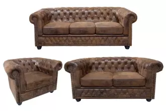 Sedací sestava CHESTERFIELD ANTIK 3+2+1
