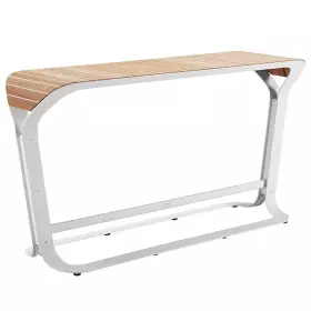 Zahradní barový stůl ONDA WHITE