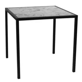Zahradní stolový rám ENFIBRE černý pro desky max 70×70 cm