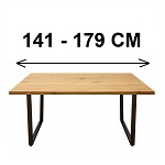 Jídelní stoly 141-179 cm