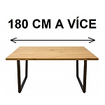 Jídelní stoly 180 cm a více